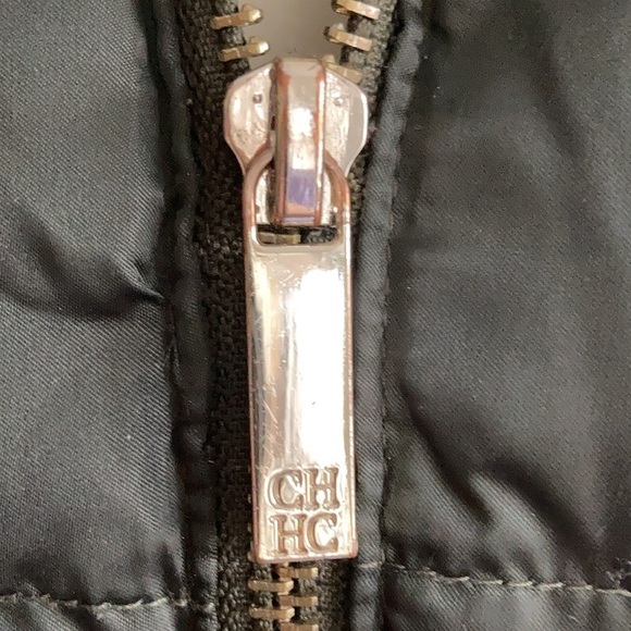 Carolina HERRERA green hooded coat SMALL. AS IS - Picture 11 of 14